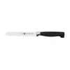 Peilių ir pjaustymo lentos rinkinys ZWILLING 35148-507-0 – 7 dalių komplektas su virėjo peiliu, duonos peiliu, daržovių peiliu, virtuvinėmis žirklėmis, pilku bloku