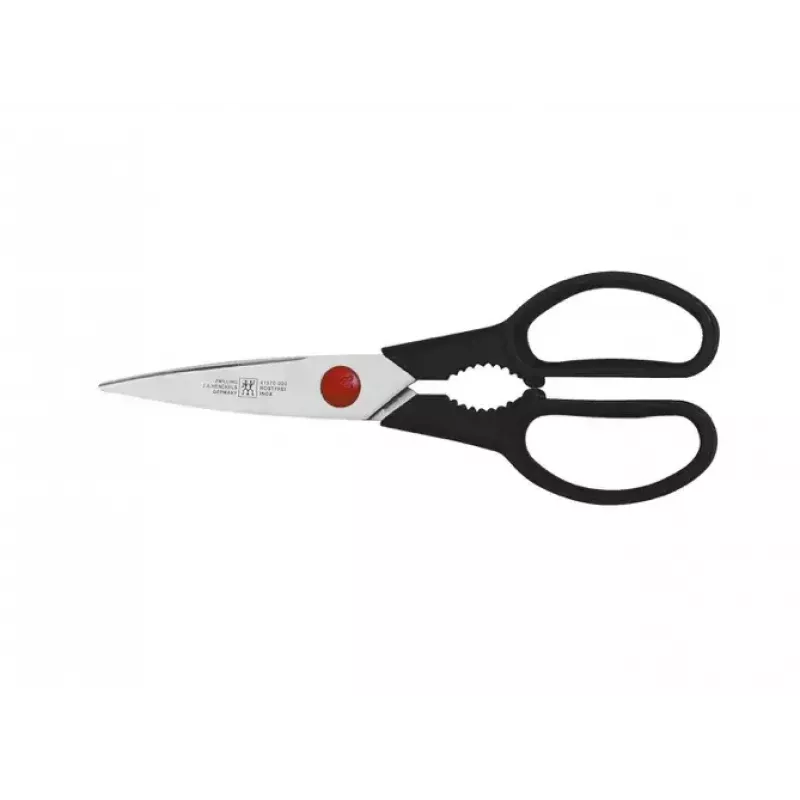 Peilių ir pjaustymo lentos rinkinys ZWILLING 35148-507-0 – 7 dalių komplektas su virėjo peiliu, duonos peiliu, daržovių peiliu, virtuvinėmis žirklėmis, pilku bloku