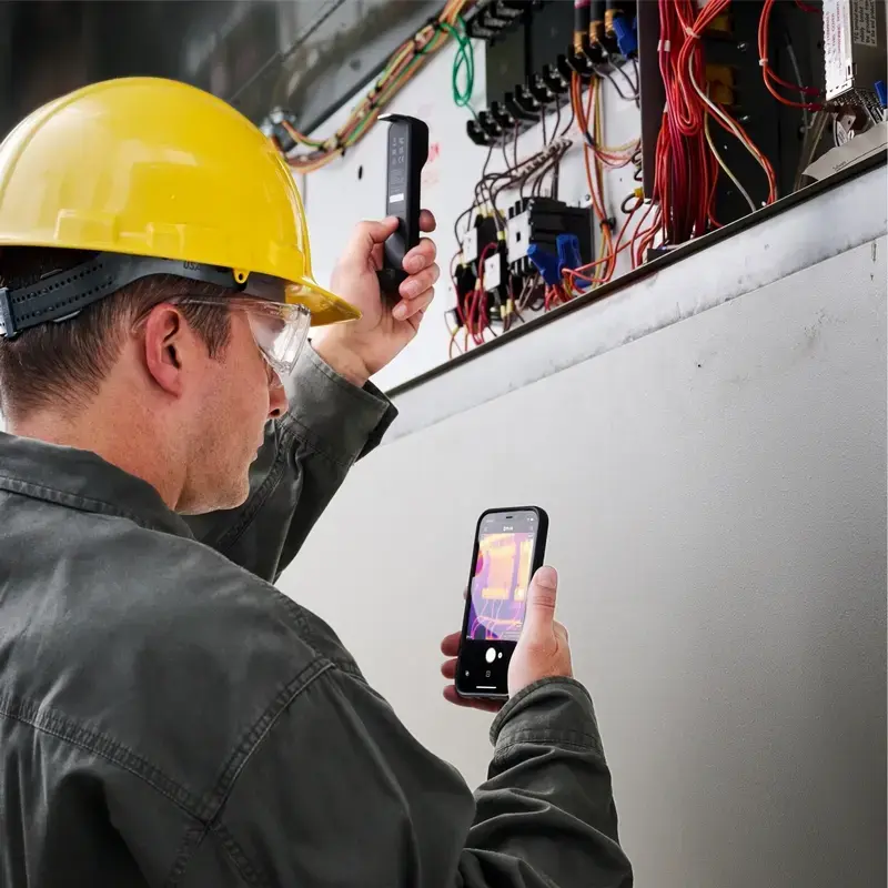 Termovizijos kamera FLIR ONE Edge, 80×60 px, -20–120 °C, 8,7 Hz, NETD 70 mK, 12 µm