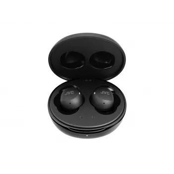 Ausinės JVC Gumy Mini TWS juodos, tikrai belaidės stereo (TWS), 20–20000 Hz, skambučiams/muzikai, 7,6 g