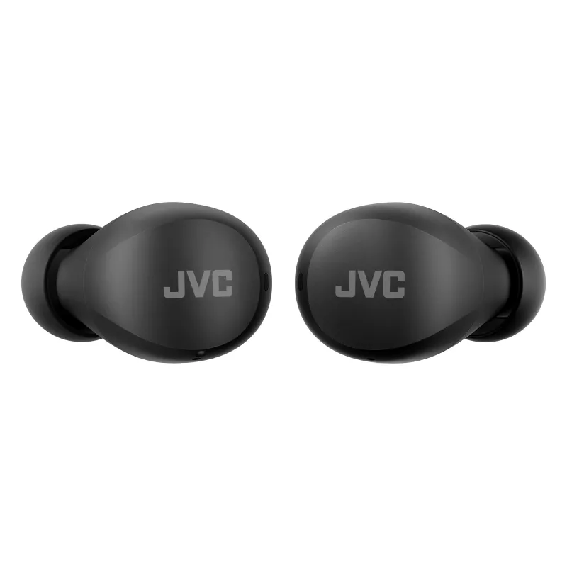 Ausinės JVC Gumy Mini TWS juodos, tikrai belaidės stereo (TWS), 20–20000 Hz, skambučiams/muzikai, 7,6 g