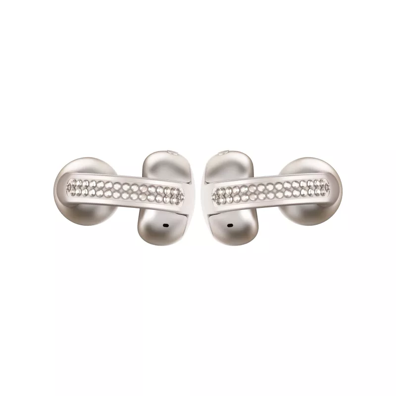 Ausinės Motorola Moto Buds Loop Bluetooth uždedamos ant ausies, dvipusės, Dolby Atmos, Bluetooth 5.0, ANC, 8 h atkūrimo, įkrovimo dėklas 520 mAh, smėlio spalvos