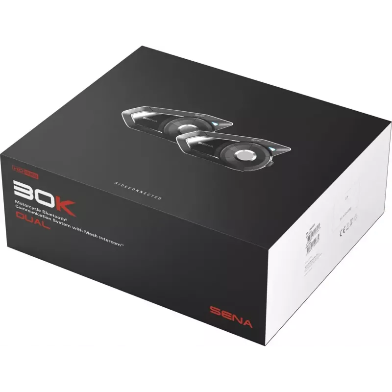 Motociklininkų šalmo komplektas Sena 30K EVO DUO 30K-03D