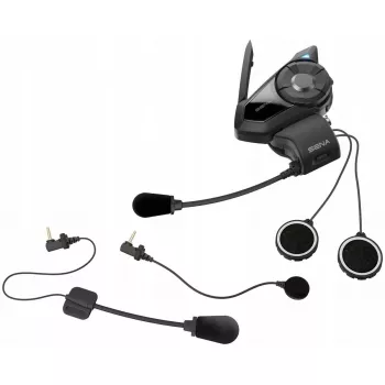 Motociklininkų šalmo komplektas Sena 30K EVO DUO 30K-03D