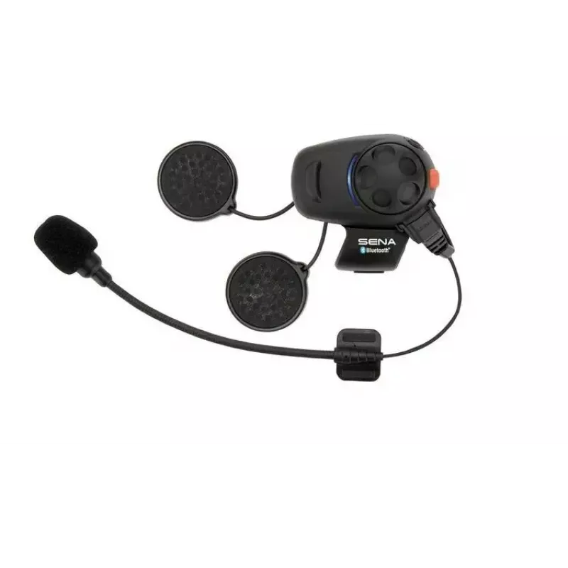 Sena motociklo interkomo rinkinys SMH5 Dual Pack – „Bluetooth“ ausinių komplektas dviem motociklininkams