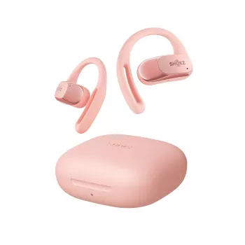 SHOKZ OpenFit Air Belaidės Ausinės Su Kabliuku Skambučiams/Muzikai/Sportui/Kasdienai Rožinės