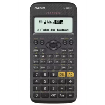 CASIO FX-82CEX mokslinis skaičiuotuvas, juodas, 12 skaitmenų ekranas
