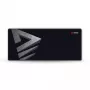 Pelės kilimėlis SAVIO Precision Control L — 700×300×3 mm, guminis, juodas, raštuotas paviršius