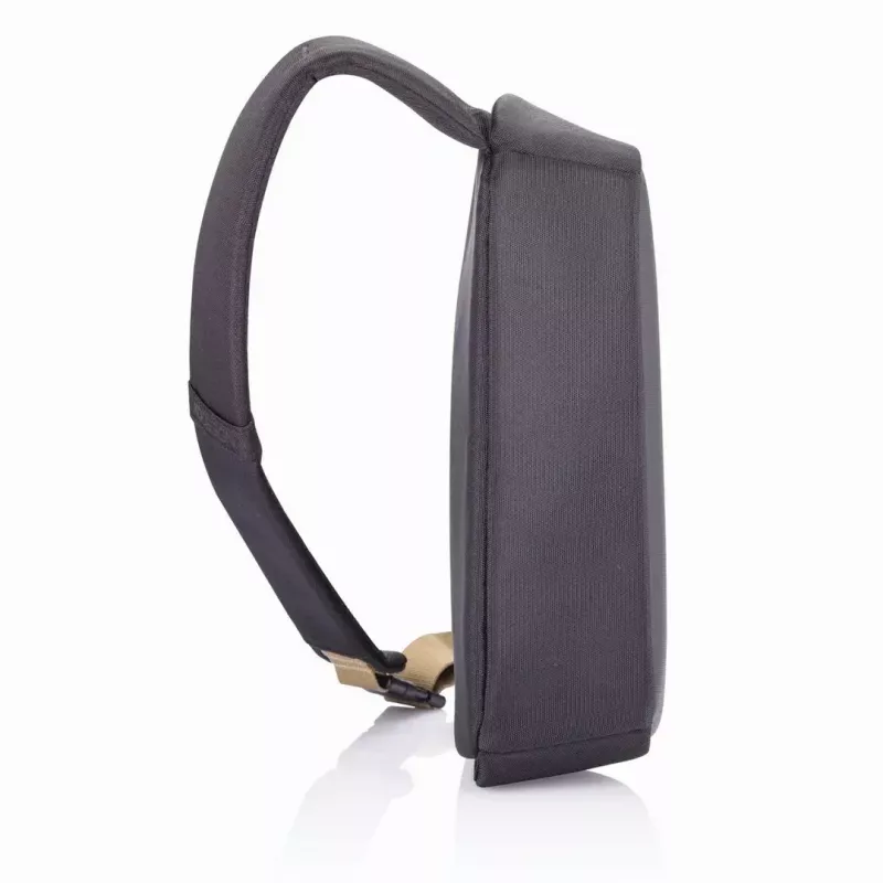 Antivagis kuprinė XDDESIGN Bobby Sling – juoda, vandeniui atspari, su RFID kišenėmis, planšetės skyriumi, 4 L, 530 g
