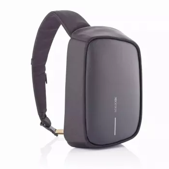 Antivagis kuprinė XDDESIGN Bobby Sling – juoda, vandeniui atspari, su RFID kišenėmis, planšetės skyriumi, 4 L, 530 g