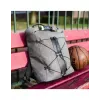 Kasdienė kuprinė XDDESIGN Urban Grey Fabric – 27 L, vandeniui atspari, 15,6 colių nešiojamojo kompiuterio skyrius, TSA spyna