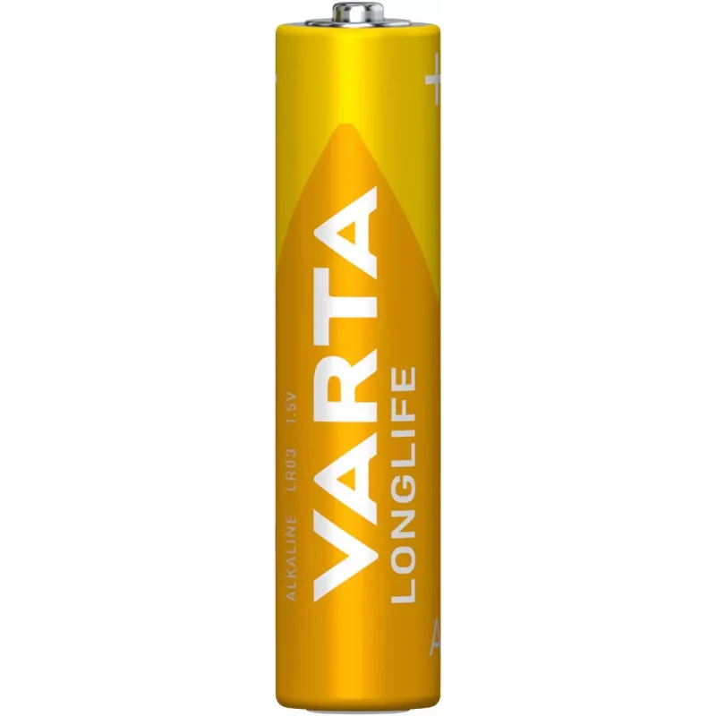 VARTA Longlife Micro AAA LR03 baterijos 4 vnt.