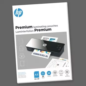 Laminavimo maišeliai HP 9126, A3 formatas, 50 vnt., maks. storis 80 µm