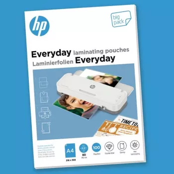 Laminavimo maišeliai HP 9154, A4 formatas, 80 µm, 100 vnt.