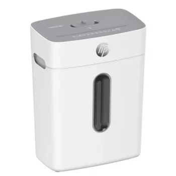 Popieriaus smulkintuvas HP OneShred 8CC, smulkinimas smulkiais gabalėliais, 68 dB, 22 cm, baltas