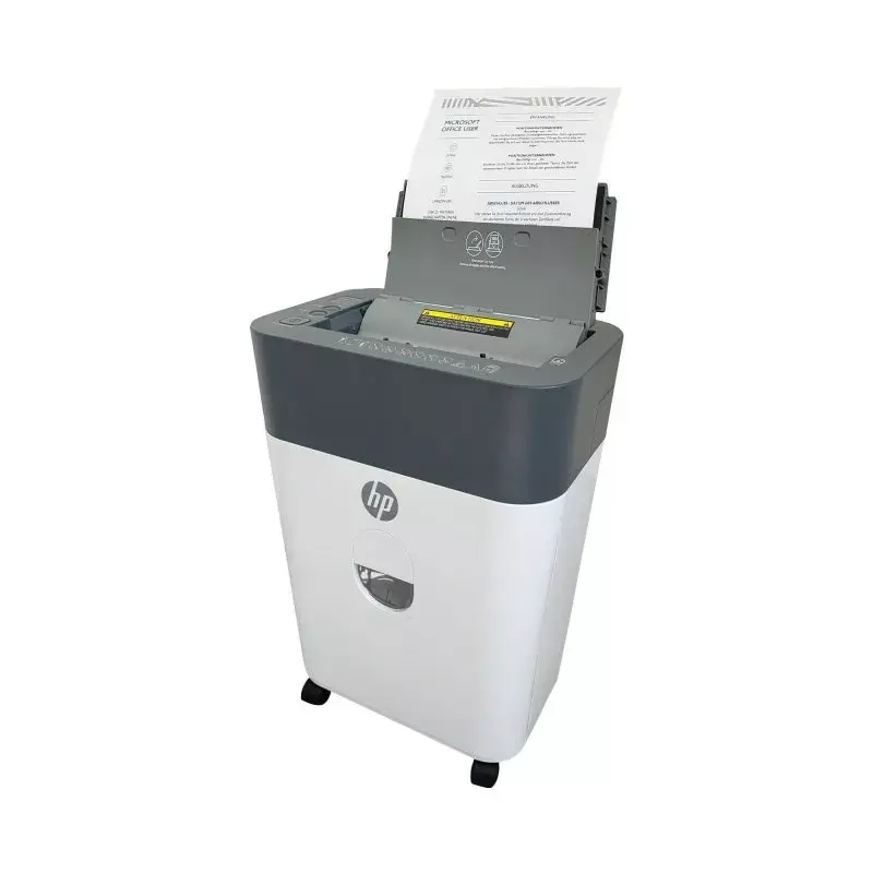 Smulkintuvas HP OneShred Auto 100CC, kryžminis pjovimas, 68 dB, 22 cm, baltas