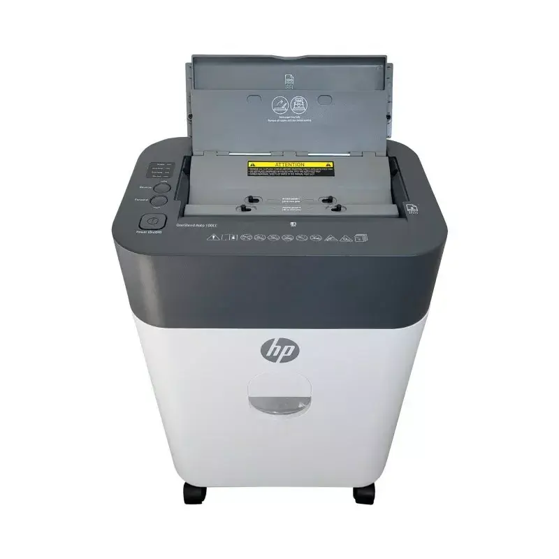Smulkintuvas HP OneShred Auto 100CC, kryžminis pjovimas, 68 dB, 22 cm, baltas