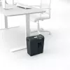 Popieriaus smulkintuvas REXEL Secure S5 — juostinis smulkintuvas, 5 lapų talpa, 6 mm pjūvis, 10 L krepšelis, P-2 saugumas, juodas
