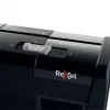 Popieriaus smulkintuvas REXEL Secure S5 — juostinis smulkintuvas, 5 lapų talpa, 6 mm pjūvis, 10 L krepšelis, P-2 saugumas, juodas