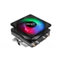 CPU aušintuvas AEROCOOL Air Frost 4 — 4 šilumos vamzdeliai, 90 mm ventiliatorius, TDP 125 W, aliuminio briaunos, juodas