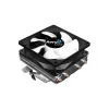 CPU aušintuvas AEROCOOL Air Frost 4 — 4 šilumos vamzdeliai, 90 mm ventiliatorius, TDP 125 W, aliuminio briaunos, juodas