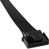 Ventiliatorių rinkinys Aerocool MIRAGE12PRO 3 vnt. 12 cm ARGB 6 kontaktų su Hub'u tylus juodas