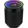 Oro aušintuvas AEROCOOL Mirage 5, 5 šilumos vamzdeliai 6 mm, 60 mm ventiliatorius, TDP 150 W, juodas