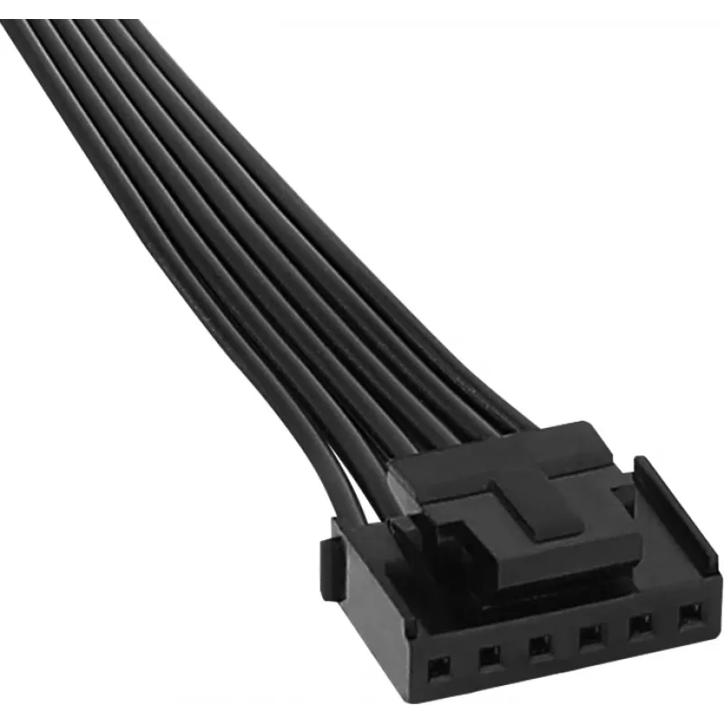 Aerocool DUO12PRO rinkinys 3x ventiliatorius 12cm ARGB LED dvigubas žiedas antivibraciniai 6 kaiščiai juodas
