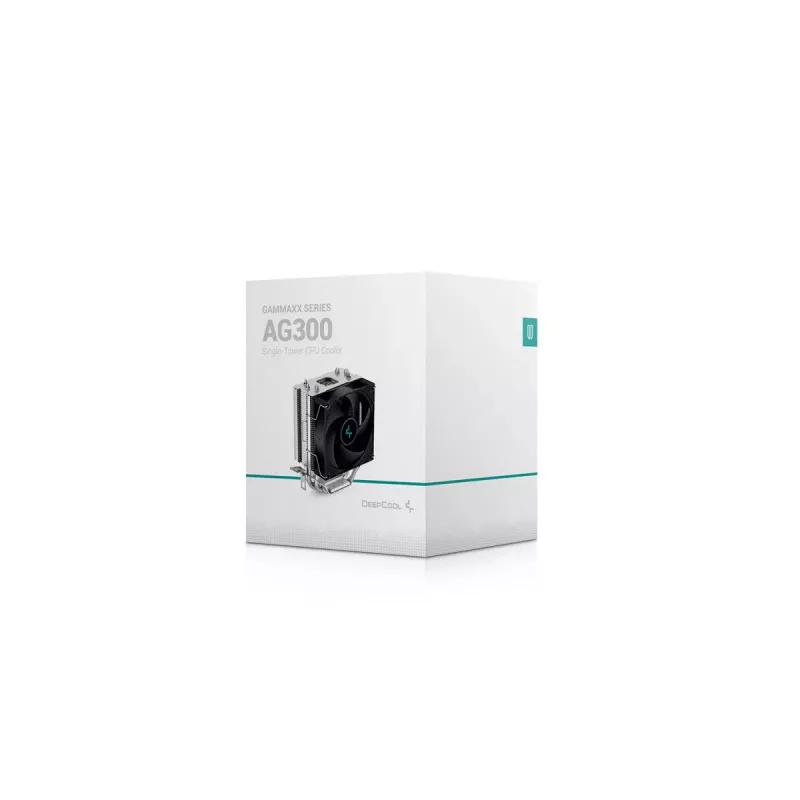 DeepCool AG300 procesoriaus aušintuvas 9,2 cm – juodas/metalinis