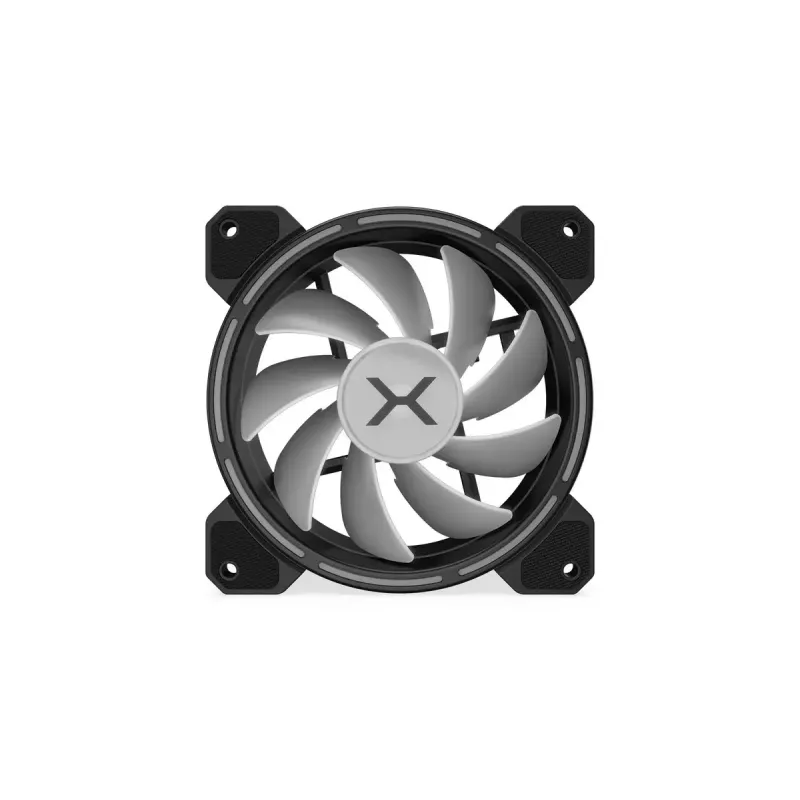 Kompiuterio ventiliatorius KRUX KRX0067 120mm ARGB LUNAR 120, 1200 RPM, hidraulinis guolis, 12 V, 5 V LED, 3 kontaktų jungtis, antivibracinis