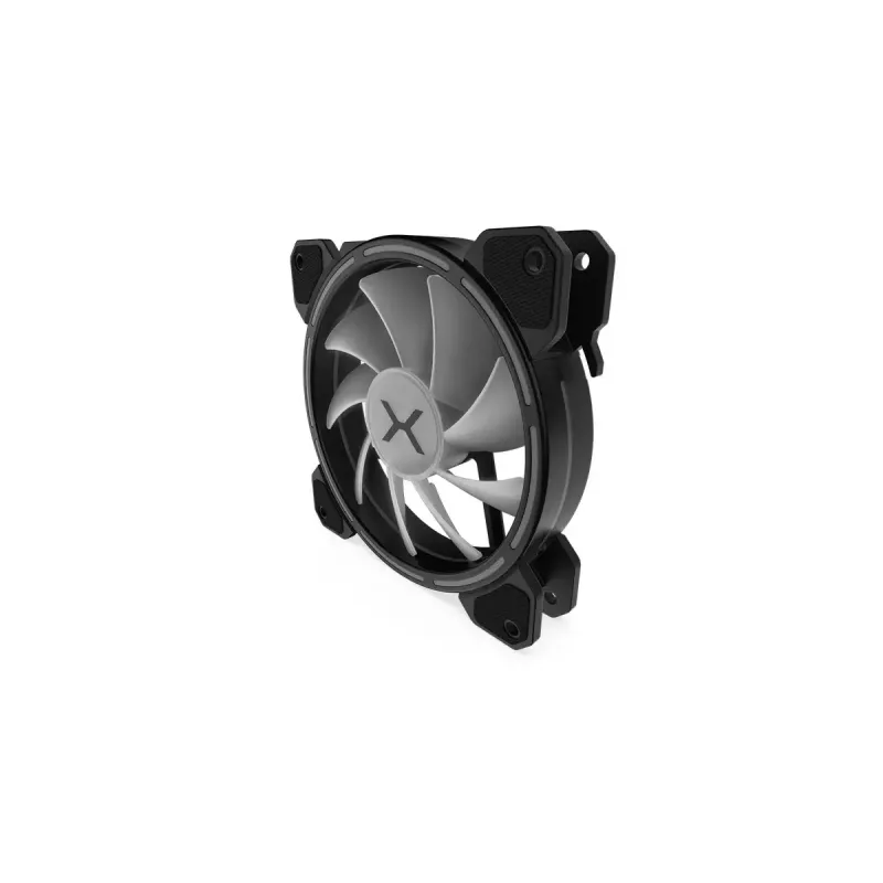 Kompiuterio ventiliatorius KRUX KRX0067 120mm ARGB LUNAR 120, 1200 RPM, hidraulinis guolis, 12 V, 5 V LED, 3 kontaktų jungtis, antivibracinis