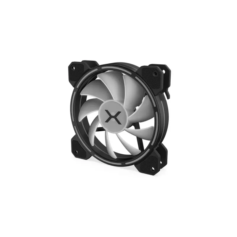 Kompiuterio ventiliatorius KRUX KRX0067 120mm ARGB LUNAR 120, 1200 RPM, hidraulinis guolis, 12 V, 5 V LED, 3 kontaktų jungtis, antivibracinis