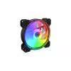 Kompiuterio ventiliatorius KRUX KRX0067 120mm ARGB LUNAR 120, 1200 RPM, hidraulinis guolis, 12 V, 5 V LED, 3 kontaktų jungtis, antivibracinis