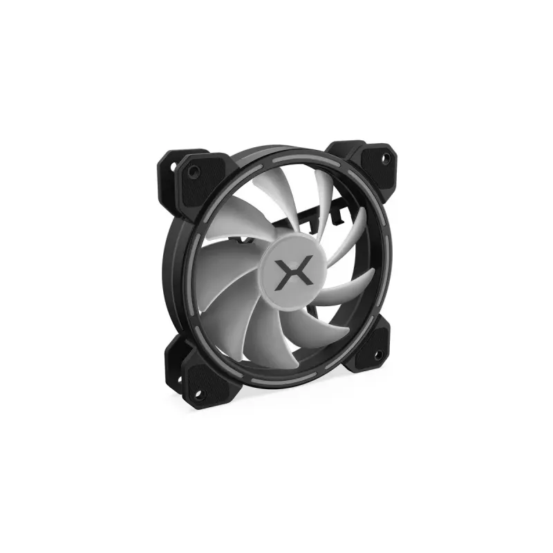 Kompiuterio ventiliatorius KRUX KRX0067 120mm ARGB LUNAR 120, 1200 RPM, hidraulinis guolis, 12 V, 5 V LED, 3 kontaktų jungtis, antivibracinis
