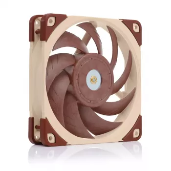 Noctua ventiliatorius NF-A12x25 LS-PWM, 120×25 mm, 12 V 0,6 W, 4 kontaktų PWM, 450–1200 aps./min., 55,7 m³/h, SSO guolis, 0,5 m laidas