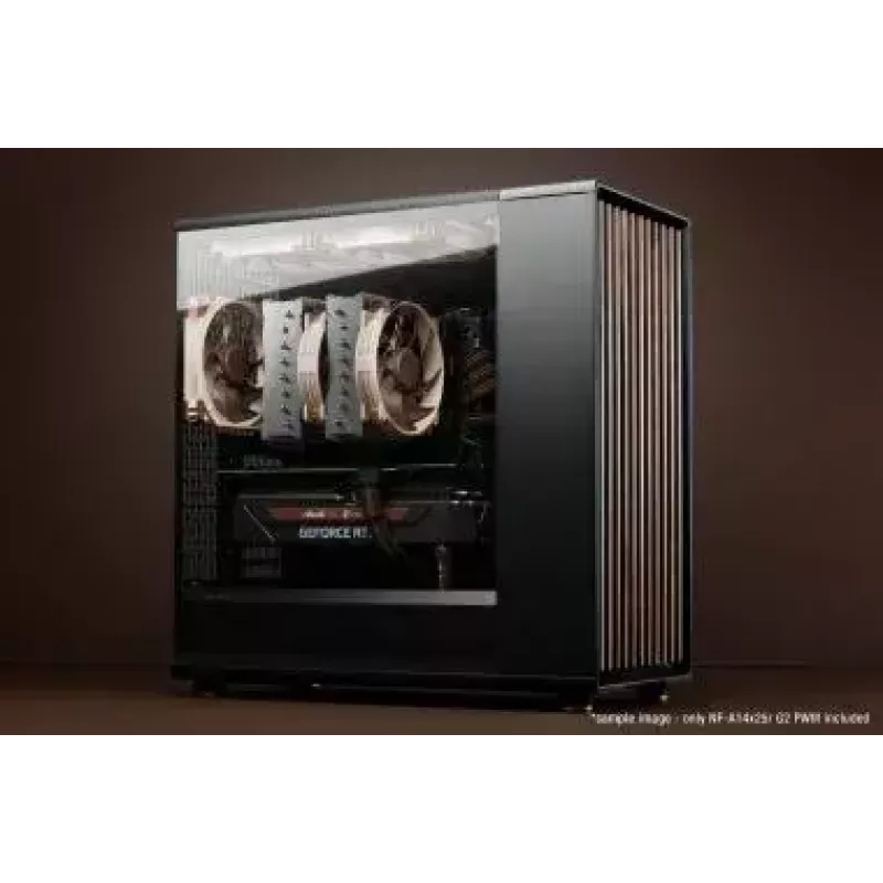 Kompiuterio ventiliatorius Noctua NF-A14x25r G2 PWM 140 mm, 1250–1500 RPM, 155,6 m³/h, 19,7–24,8 dB, 12 V, 4 kontaktų