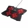 Trust GXT 278 aušinimo stovas nešiojamam kompiuteriui 43,9 cm (17,3 colio) Juodas