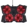 Trust GXT 278 aušinimo stovas nešiojamam kompiuteriui 43,9 cm (17,3 colio) Juodas
