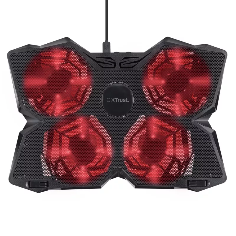 Trust GXT 278 aušinimo stovas nešiojamam kompiuteriui 43,9 cm (17,3 colio) Juodas