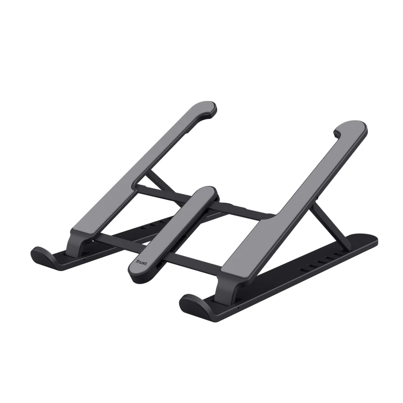 Nešiojamojo kompiuterio ir planšetės stovas Trust Primo pilkas 40,6 cm ABS metalas