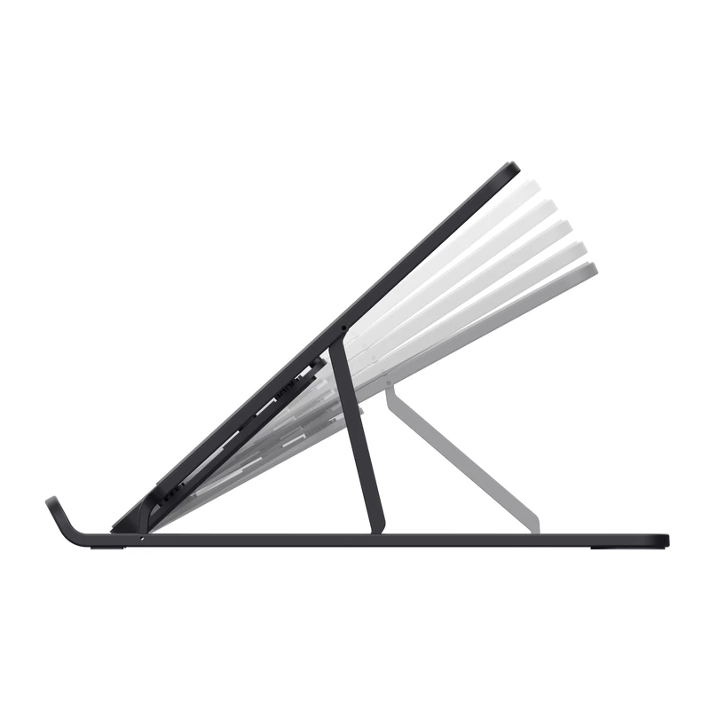 Nešiojamojo kompiuterio ir planšetės stovas Trust Primo pilkas 40,6 cm ABS metalas