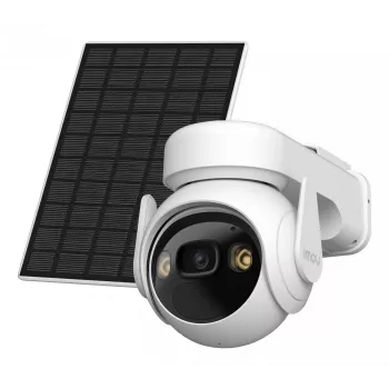 IP stebėjimo kamera IMOU Cell PT Lite komplektas su saulės baterija — 3 MP (2304×1296), 3,6 mm, 330° pasukimas, 90° pakreipimas, IP66, 5000 mAh baterija, PIR, 20 m naktinis matymas