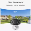 IP apsaugos kamera Reolink Duo P730 4K, 8 MP, 4608×1728 @20 fps, PoE/DC, IP66, PIR, 30 m IR, MicroSD iki 256 GB