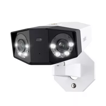 IP apsaugos kamera Reolink Duo P730 4K, 8 MP, 4608×1728 @20 fps, PoE/DC, IP66, PIR, 30 m IR, MicroSD iki 256 GB