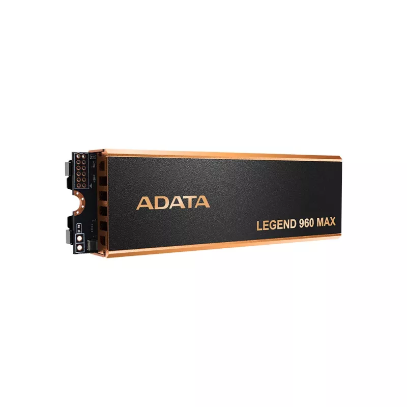 Vidinis M.2 2280 NVMe SSD ADATA LEGEND 960 MAX 1 TB PCIe 4.0, skaitymas 7400 MB/s, rašymas 6000 MB/s, 3D NAND