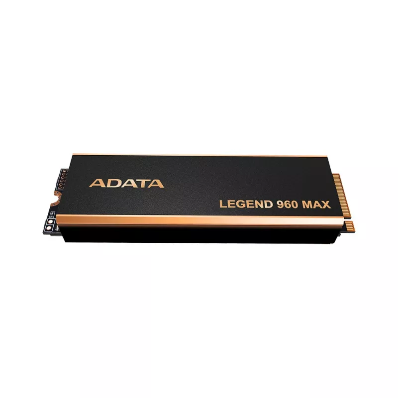 Vidinis M.2 2280 NVMe SSD ADATA LEGEND 960 MAX 1 TB PCIe 4.0, skaitymas 7400 MB/s, rašymas 6000 MB/s, 3D NAND