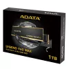 Vidinis M.2 2280 NVMe SSD ADATA LEGEND 960 MAX 1 TB PCIe 4.0, skaitymas 7400 MB/s, rašymas 6000 MB/s, 3D NAND