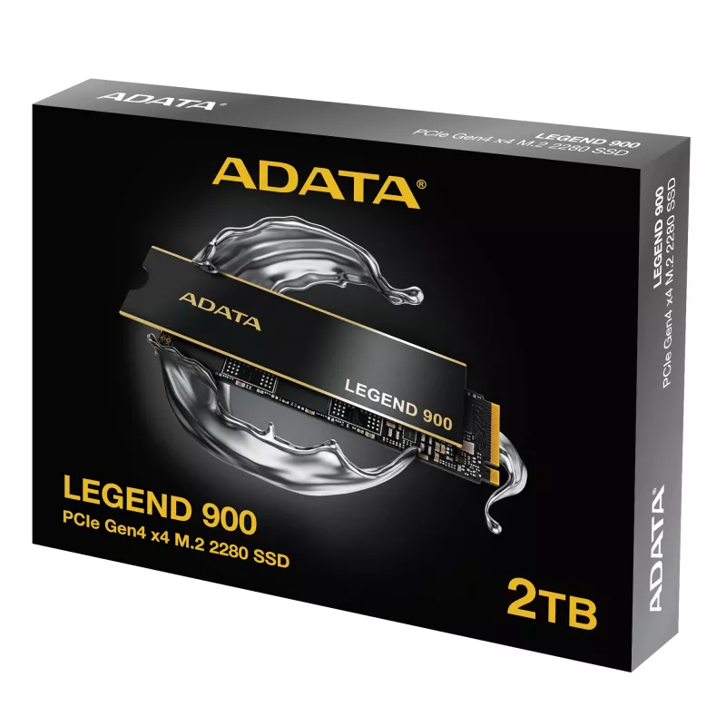 M.2 NVMe SSD ADATA LEGEND 900 2 TB PCIe 4.0 (2280) – 7000/5400 MB/s, NVMe 1.4, TBW 1200
