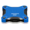 Nešiojamasis SSD ADATA SD620 2 TB USB 3.2 Gen 2 (Micro-B) mėlynas/juodas — 520/460 MB/s, 80×80×15.2 mm
