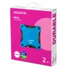 Nešiojamasis SSD ADATA SD620 2 TB USB 3.2 Gen 2 (Micro-B) mėlynas/juodas — 520/460 MB/s, 80×80×15.2 mm